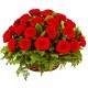 Заказать корзину из живых цветов на похороны в Москве